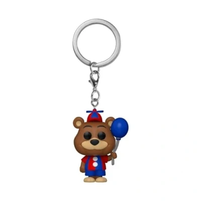 Imagen de Funko Pop! Keychain: Five Nights At Freddy&#039;S (FNAF) SB Balloon Freddy Fazbear Minifigura de Vinilo Coleccionable Llavero Original Relleno Calcetines Idea Regalo