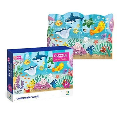 Imagen de Dodo D300378 Educational Underwater World Puzzle 60 Pieces, Various