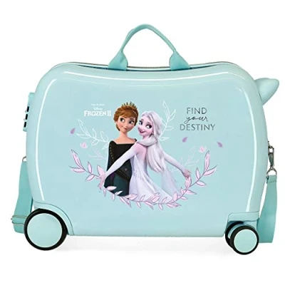 Imagen de Disney Frozen Memories Maleta infantil Azul 50x39x20 cms Rígida ABS Cierre de combinación lateral 34L 1,8 kgs 4 Ruedas