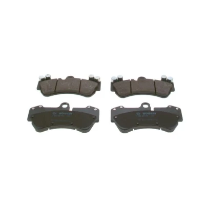Imagen de BOSCH 0 986 424 740 Juego de pastillas freno Low Metallic Chapa antichirridos PORSCHE: Cayenne, VOLKSWAGEN: Touareg I