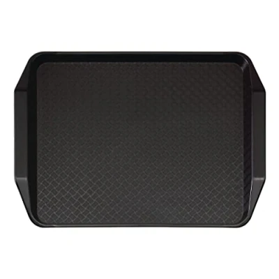 Imagen de Cambro Bandeja de Comida rápida Rectangular Negra 300x410mm