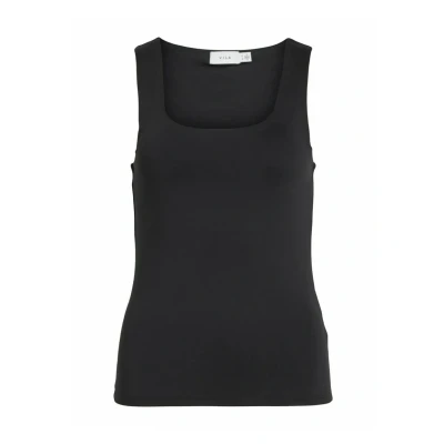 Imagen de VILA Vikenza Uneck S/L NOOS Top, Mujer, Talla: XS, Black