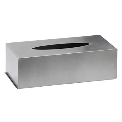 Imagen de AMARE Caja de pañuelos, Acero Inoxidable, Kosmetiktücherbox