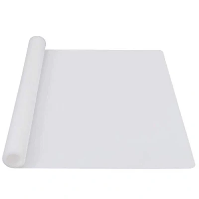 Imagen de Webake Tapete de Silicona para Hornear y Amasar 60 x 40 cm colchoneta antideslizante resistente al calor, protector encimera,estera arte manualidades 60x40cm (transparente)