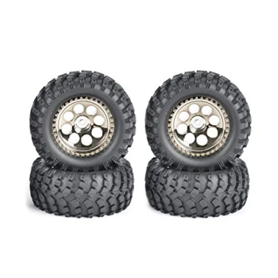 Imagen de Carson 500900140 Juego de Ruedas 1:10 (4) Cross Country 4WD Model Accesorios, Recambios, Tuning, Neumáticos, neumáticos