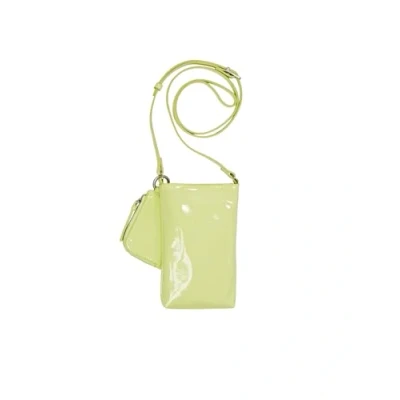 Imagen de ESPRIT 014ea1v301, Bolso de Hombro para Mujer, 760/Lime Yellow, Einheitsgröße
