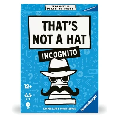 Imagen de Ravensburger 24685 That&#039;s Not a Hat Incognito Fiesta, Juego de Cartas para 3 8 Personas, Entretenimiento Divertido Partir 12 años