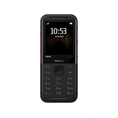 Imagen de Nokia 5310 Libre, Teléfono móvil de 2,4&quot; (8 MB RAM, 16 ROM, Cámara VGA, Batería 1200mAh), Negro/Rojo [Versión ES/PT]