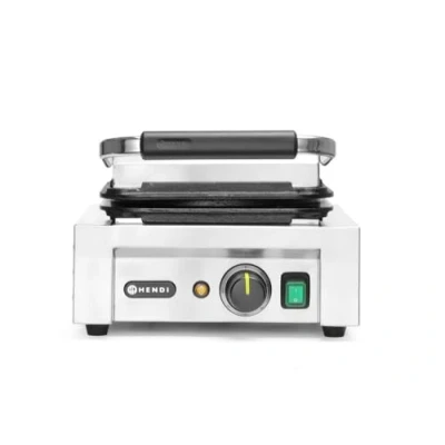 Imagen de HENDI Gofrera eléctrica, gofres de Corazón, 5 moldes, con tenedor para gofres, T regulable, placas hierro fundido antiadherente, 230V, 2200W, 320x437x(H)251mm, acero inoxidable