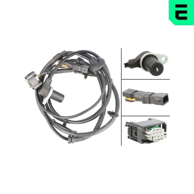 Imagen de OPTIMAL 06 S291 sensor de ABS pasivo 1307/620 AUDI: A4 B6 Berlina, Avant