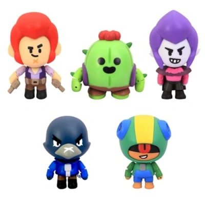Imagen de Brawl Stars P.M.I Figuras de acción 11,5 cm 1 Paquete (S1) (BRW6010),1 Unidad, Modelo Surtido