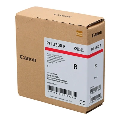 Imagen de ImagePROGRAF PRO 4600 Canon PFI 3300R cartucho de tinta rojo XL (original)