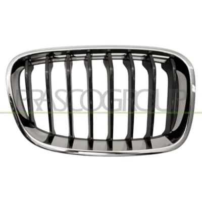 Imagen de PRASCO BM1232023 Parrilla derecha cromado negro BMW: 1 Hatchback
