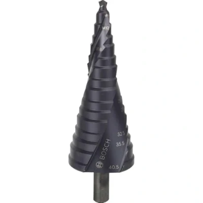 Imagen de Bosch 2 608 588 071 Broca escalonada HSS AlTiN M10 M40, 10,0 mm, 125,5 mm (pack de 1)