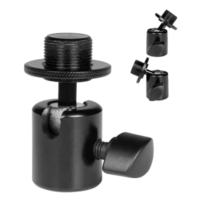 Imagen de Gator Frameworks GFW MIC BALLHEAD MT Adaptador de micrófono cabeza bola y enchufe