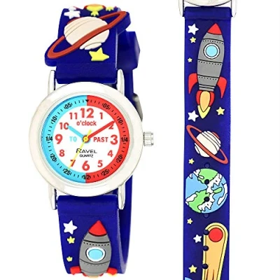 Imagen de Ravel Niños aprendiendo el Reloj del Tiempo Cohete Espacial (En Inglés)
