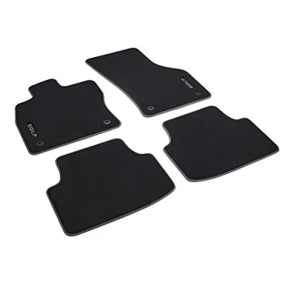 Imagen de Volkswagen 5H9061270WGK Alfombrillas de Tela para felpudos (4 Terciopelo, con Texto Golf, Solo Variant, no Mild Hybrid/eTSI/MHEV (PR Code 0K4)