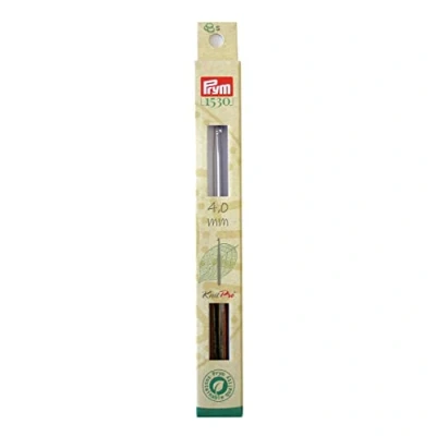 Imagen de Prym 223504 Aguja de Ganchillo (4,00 mm), Madera, Multicolor, 4,0 mm