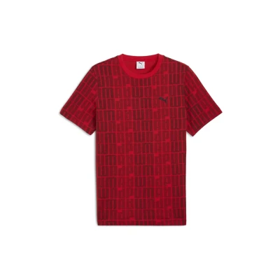 Imagen de Puma Essentials LOGO LAB Camiseta estampada, Hombre, Talla: Small, For all time red