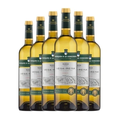 Imagen de Hacienda Zorita Vega Reina Verdejo Rueda Joven 75 cl Vino blanco (Caja de 6 Botellas cl)