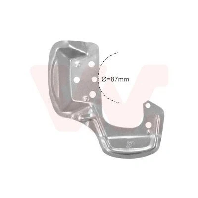 Imagen de VAN WEZEL 3776372 Chapa Protectora de Disco Freno con soporte Eje delantero, derecha OPEL: Kadett E CC
