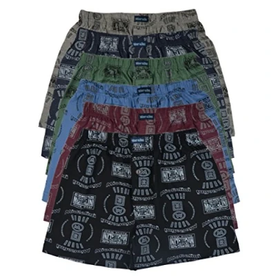 Imagen de MioRalini 6 Boxershort 100% algodón Artículo: con intervención SET02, Talla: M 5
