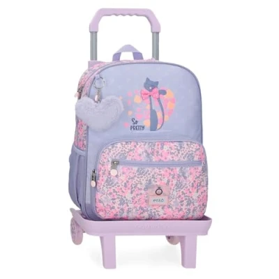 Imagen de Enso So Pretty Mochila Escolar con Carro Multicolor 30x38x12 cms Poliéster