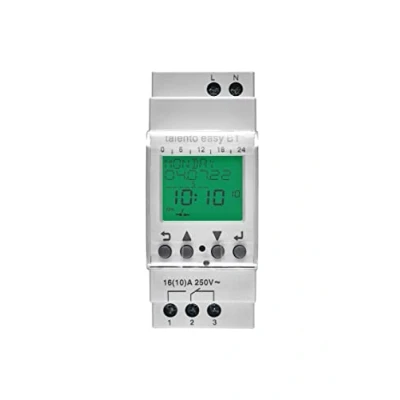 Imagen de Grässlin Talento 371 Easy Plus Interruptor Horario Digital, Blanco