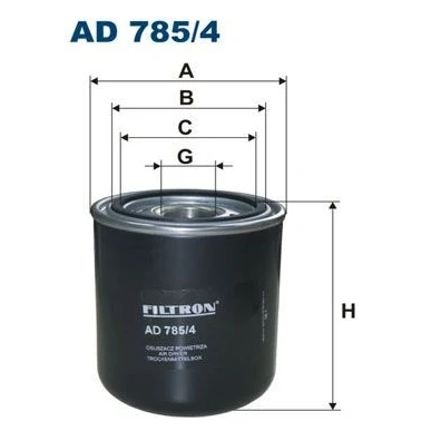 Imagen de FILTRON AD 785/4 Secador de aire, sistema aire comprimido IVECO: EuroCargo I III, RENAULT TRUCKS: Premium 2, Premium, VOLVO: FH 12