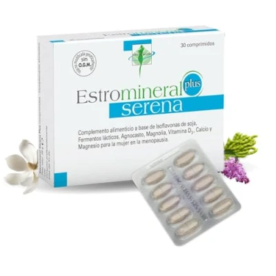 Imagen de MYLAN PHARMACEUTICAS, S.L. Estromineral serena plus 30 comprimidos