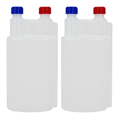 Imagen de Super Net Cali Botella dosificadora doble cuerpo 1000 ml para dispensar productos químicos concentrados (2 Unidades)