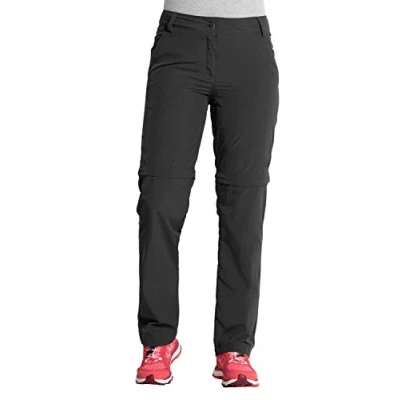 Imagen de Jack Wolfskin Marrakech Zip Off Pants Pantalones de Hombre con protección UV, Secado rápido, para el Tiempo Libre y Viajes, Hombre, Pantalones, 1503642 6350072, Phantom, 72