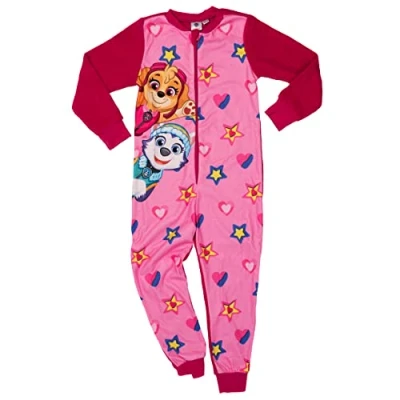 Imagen de United Labels Traje de la Patrulla Canina para Niñas Skye Pijama Niños Multicolor Rosa/Rosa (as3, Numeric, Numeric_110, Numeric_116, Regular)