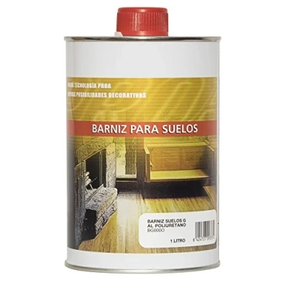 Imagen de Barniz para suelos al poliuretano Brillante PROA. Transparente. 1 L.