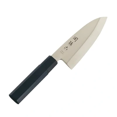 Imagen de KAI Seki Magoroku Kinju y Hekiju Deba 15,0 cm longitud de la hoja 8A solid &amp; SUS420J2 58 56 (±1) HRC Hecho a mano madera Pakka plástico PP cuchillo japonés en Japón