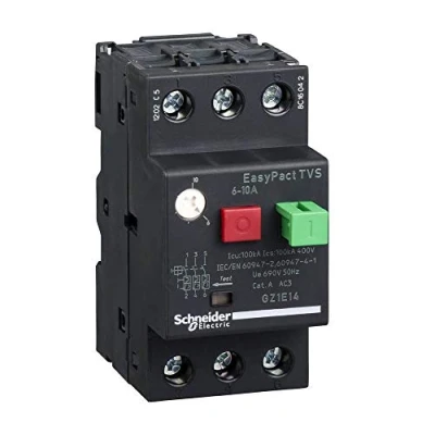 Imagen de Schneider gz1e10 4 6.3 easypact televisores Motor Interruptor automático, Color Blanco