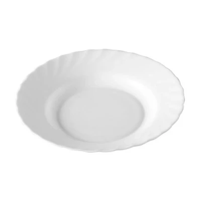 Imagen de Arcoroc Trianon Plato Hondo Opal 22,5cm Blanco