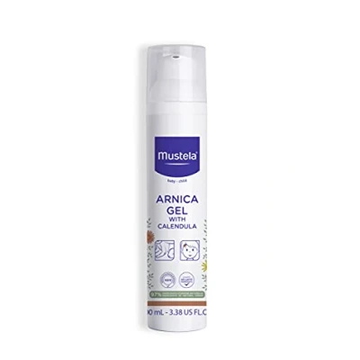 Imagen de MUSTELA Gel de Árnica &amp; Caléndula BIO 100ml Envase dosificador airless, Negro