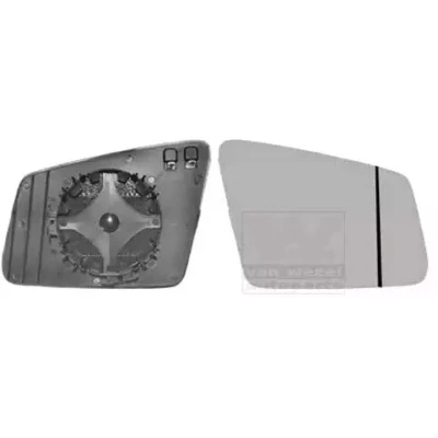 Imagen de VAN WEZEL 3044838 Cristal de Espejo derecha MERCEDES BENZ: GLA, Clase C Berlina, A