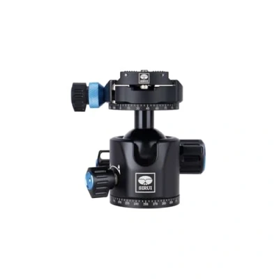 Imagen de SIRUI Cabeza de Bola, Bola Estable para Trípode, Cámaras, Panorámica Baja Gravedad Arca Swiss, con Placa QR, Cierres Independientes, 20kg Carga ST 10X