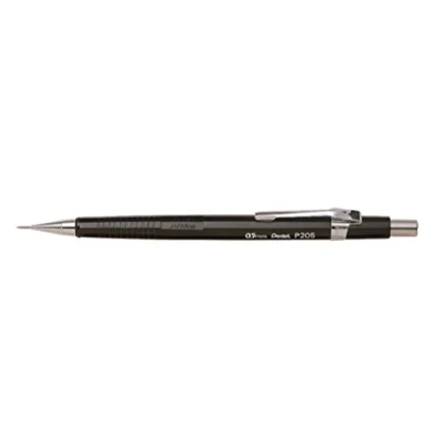 Imagen de Pentel P205 A Portaminas Sharp con guía de mina 4 mm, 0,5 HB, color negro