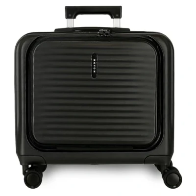 Imagen de Movom Dayton Maleta de Cabina Negro 44x42x20 cms Rígida ABS Cierre TSA 31,6L 2,54 kgs 4 Ruedas Dobles Equipaje Mano