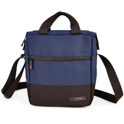 Imagen de IRIS LUNCHBAG Bolsa de Almuerzo Urban Soft Navy Blue, 3600 W, 1 Liter, 44 Decibelios, Acero Inoxidable 18/8