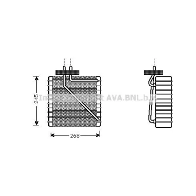 Imagen de PRASCO FDAK289 Compresor de Aire Acondicionado FS10 R 134 a FORD: MONDEO 2