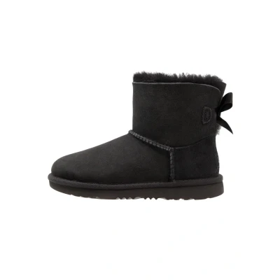 Imagen de UGG MINI Bailey BOW II Botines para niños, Talla: 36, Black Zapatos