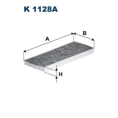 Imagen de FILTRON K 1128A Filtro de habitáculo carbón activado 404 165 30 CITROËN: C8, Jumpy I MPV, Furgón, PEUGEOT: 807, Expert Furgón