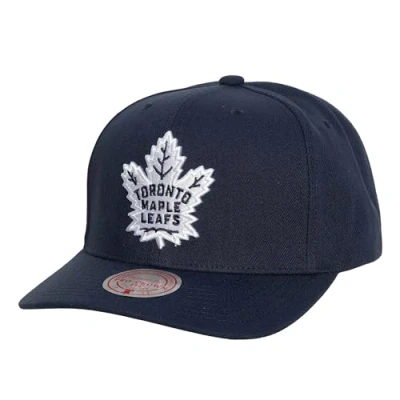 Imagen de Mitchell &amp; Ness Toronto Maple Leafs NHL TEAM Ground 2.0 PRO Snapback MI Gorra, Talla: One Size, Blau