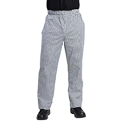 Imagen de Whites Chefs Apparel dl712 l Vegas Chef pantalones, pequeño negro y blanco Check
