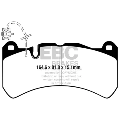 Imagen de Juego de pastillas EBC Brakes DP42355R
