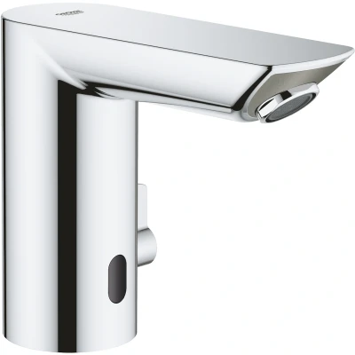 Imagen de GROHE Bau Cosmopolitan E: electrónica de infrarrojos para lavabo (descarga automática, mangueras conexión flexible, antireflujo, con electroválvula integrada), cromada, 36453000